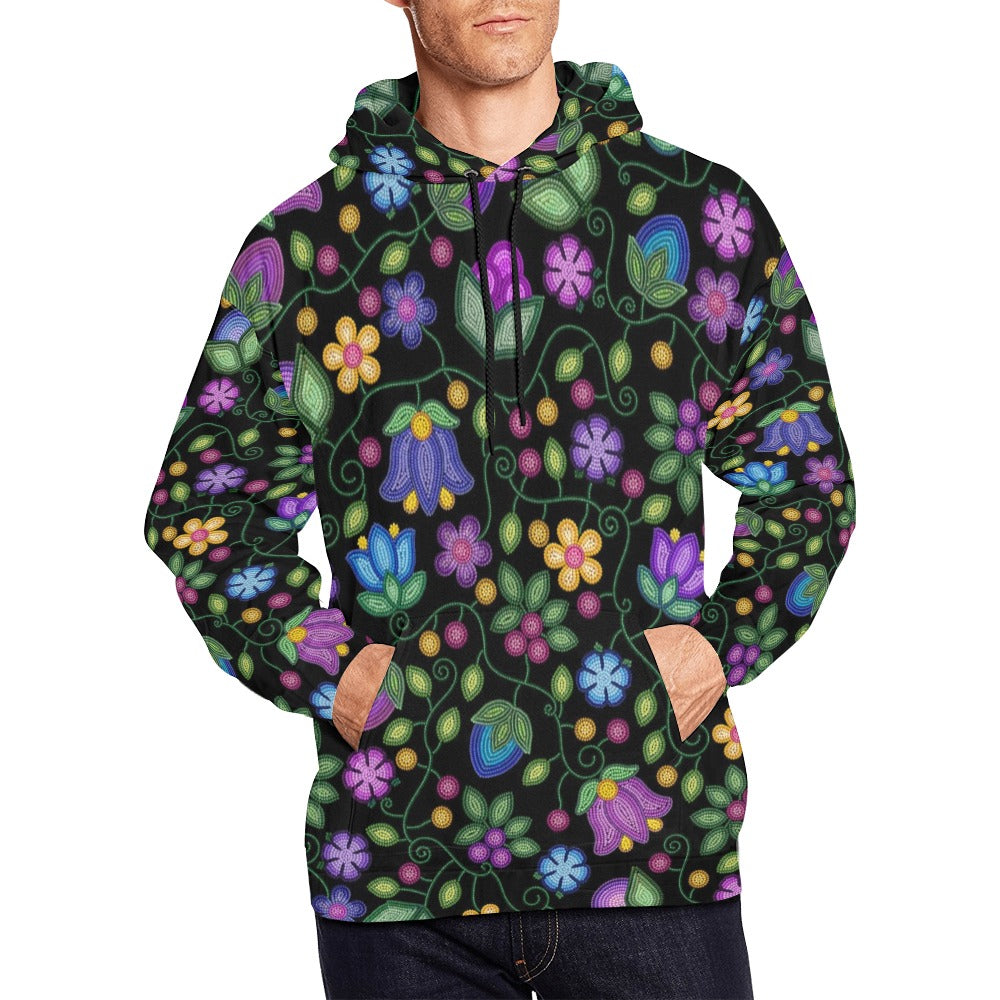 Bloom Uplift Black Hoodie for Men (USA Size)