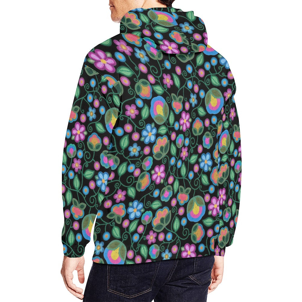 Turquoise Sunbeam Hoodie for Men (USA Size)