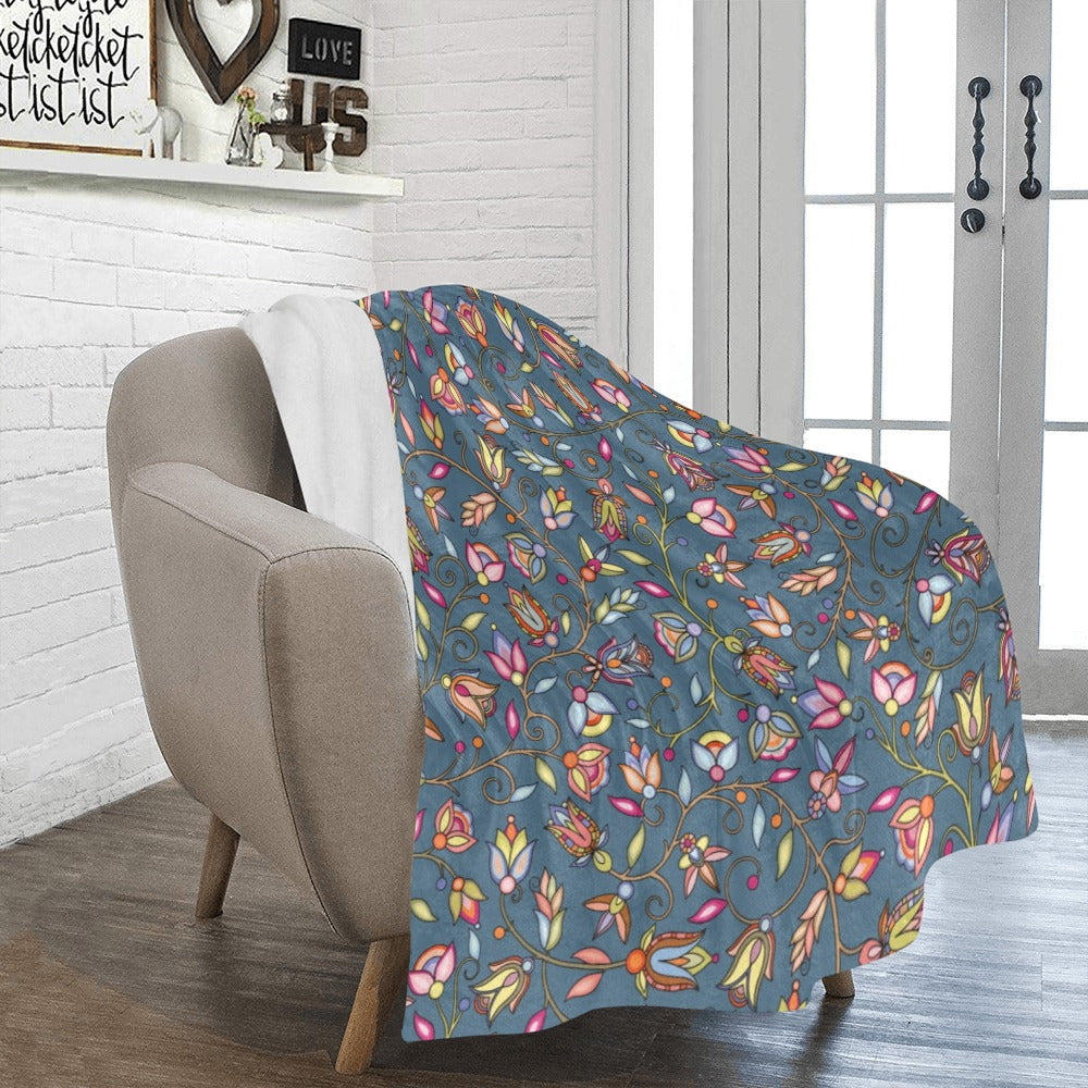 Buffalo Bloom Rainstorm Ultra-Soft Micro Fleece Blanket 50"x60"