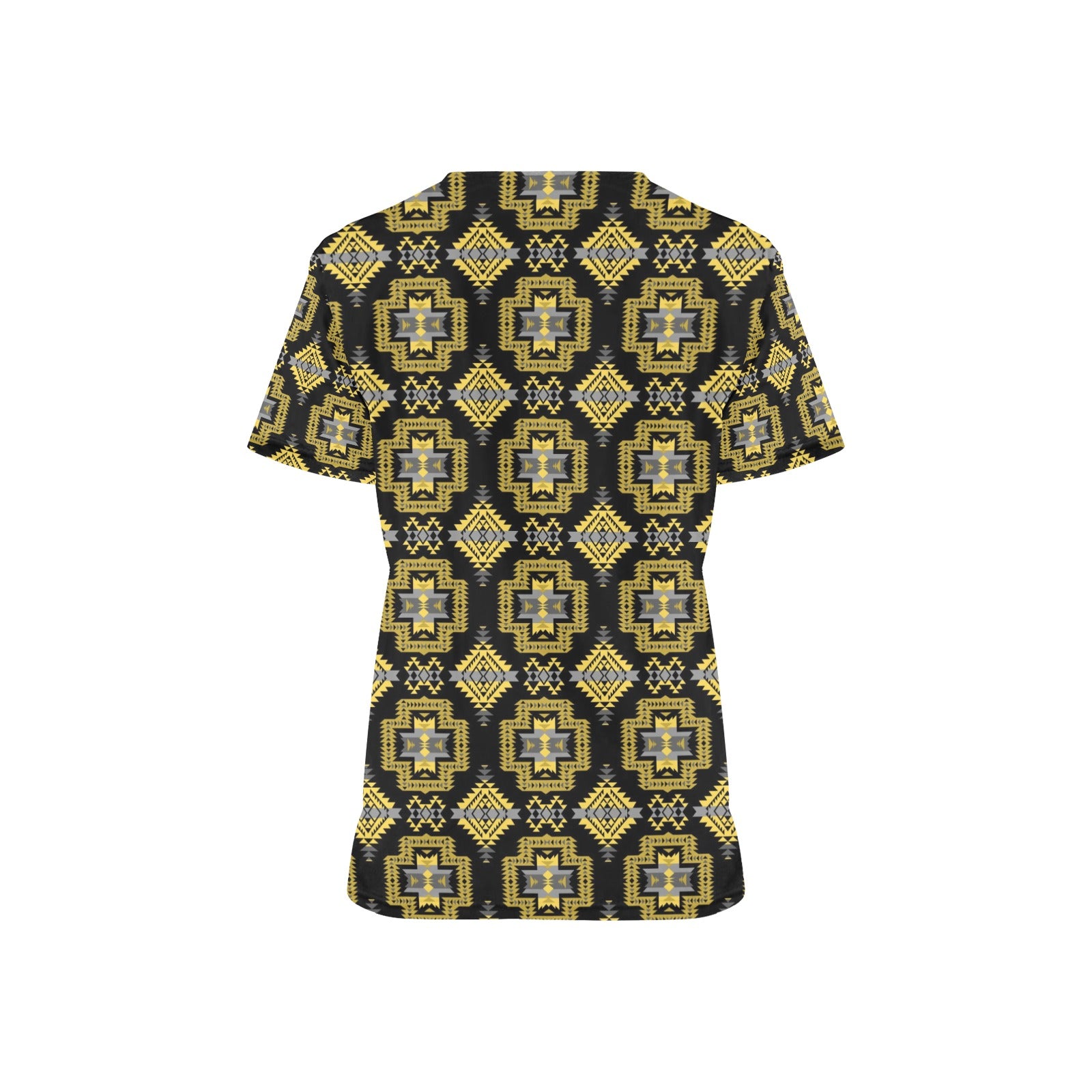 Pretty Blanket Yellow Ocre Scrub Top