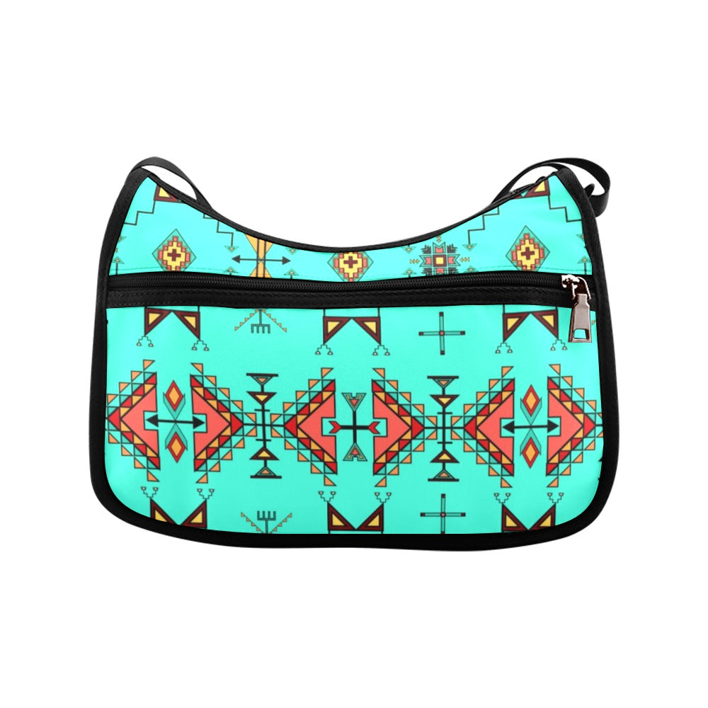 Thunder Flight Turquoise Crossbody Bag
