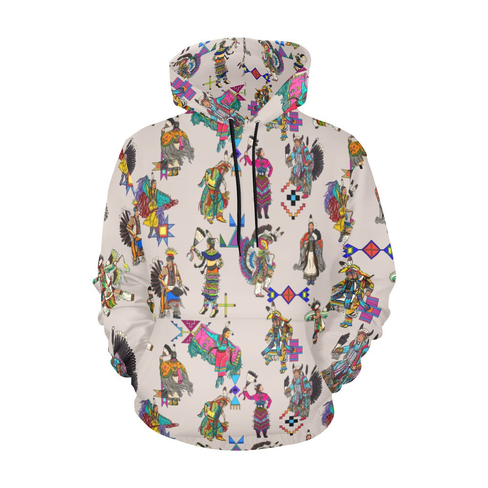 Grand Entry Dancers Muslin Hoodie for Men (USA Size)
