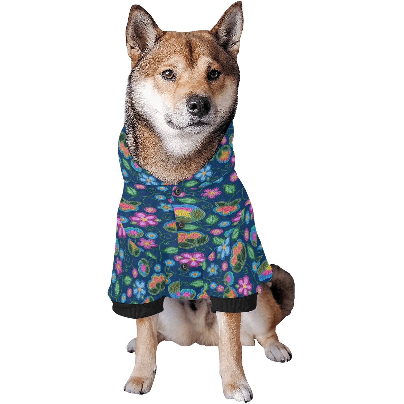 Turquoise Sunbeam Blue Pet Dog Hoodie