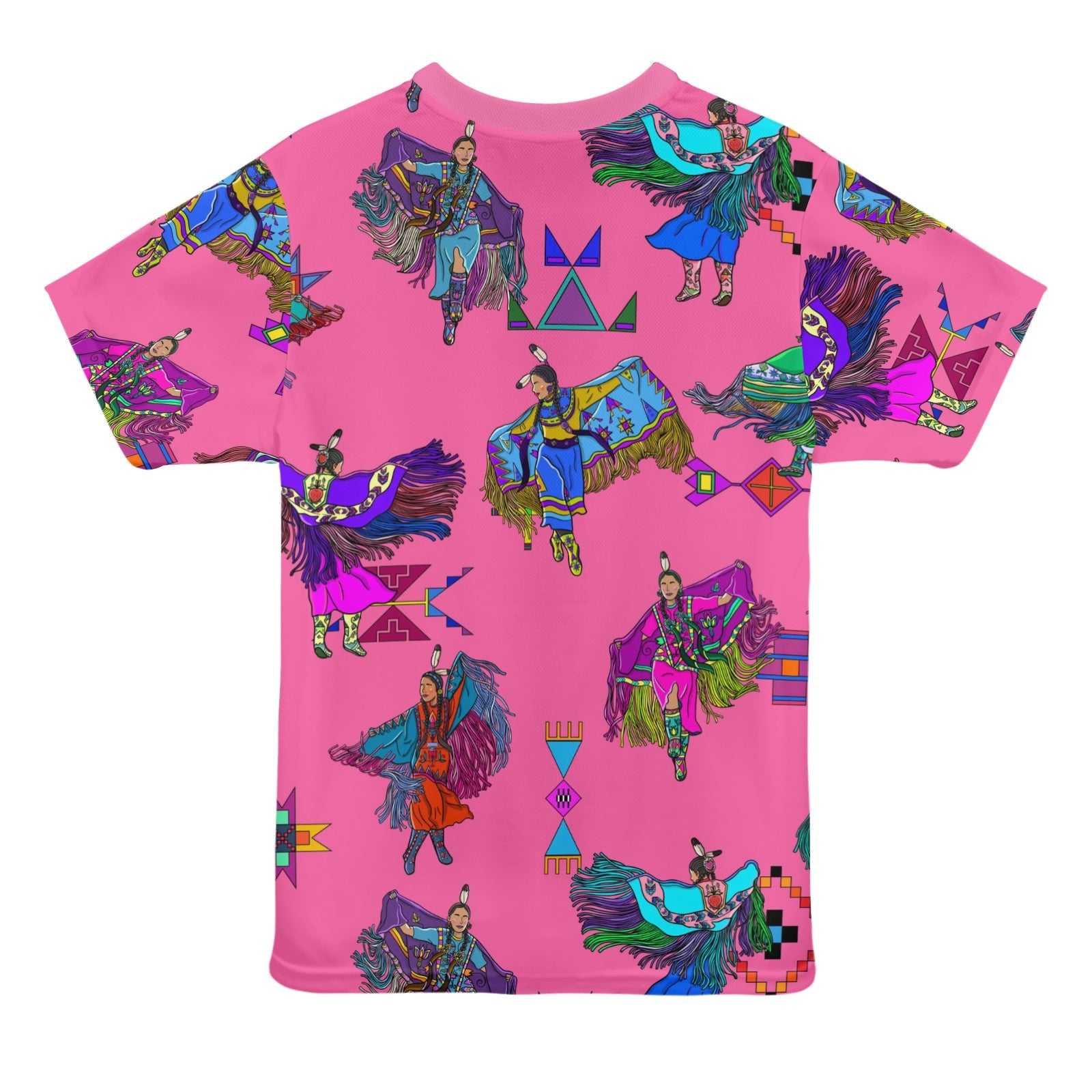 Women's Fancy Dancers Pink T-shirt for Women