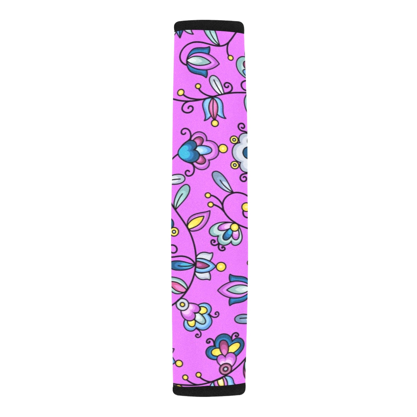 Autumn Bundle Blessing Purple Car Seat Belt Cover 7''x12.6'' (Pack of 2)