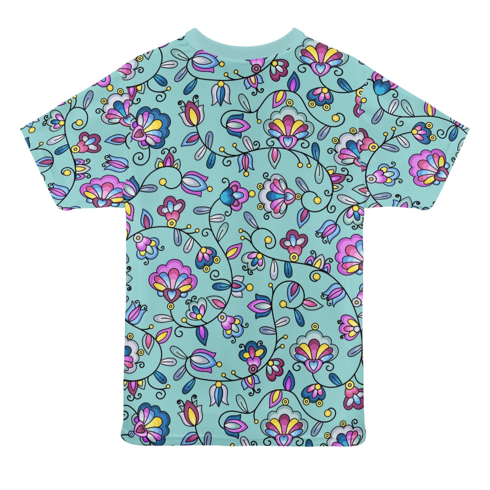 Autumn Bundle Blessing Turquoise T-shirt for Women