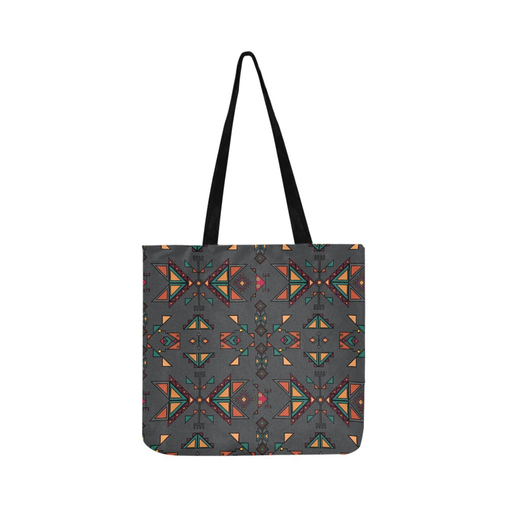 Arrow Dawn Gray Reusable Shopping Bag (Two sides)