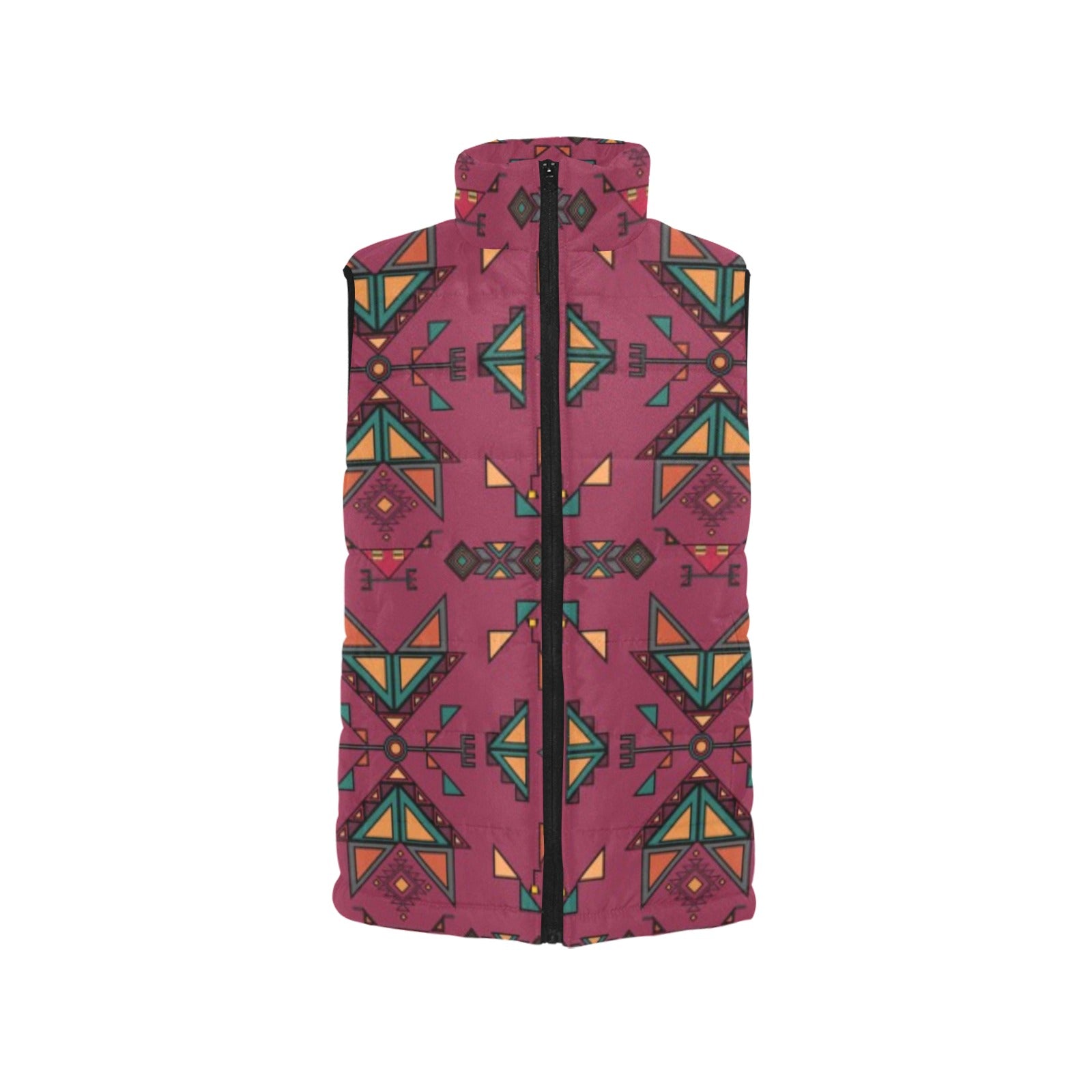 Arrow dawn Maroon Women's Padded Vest Jacket