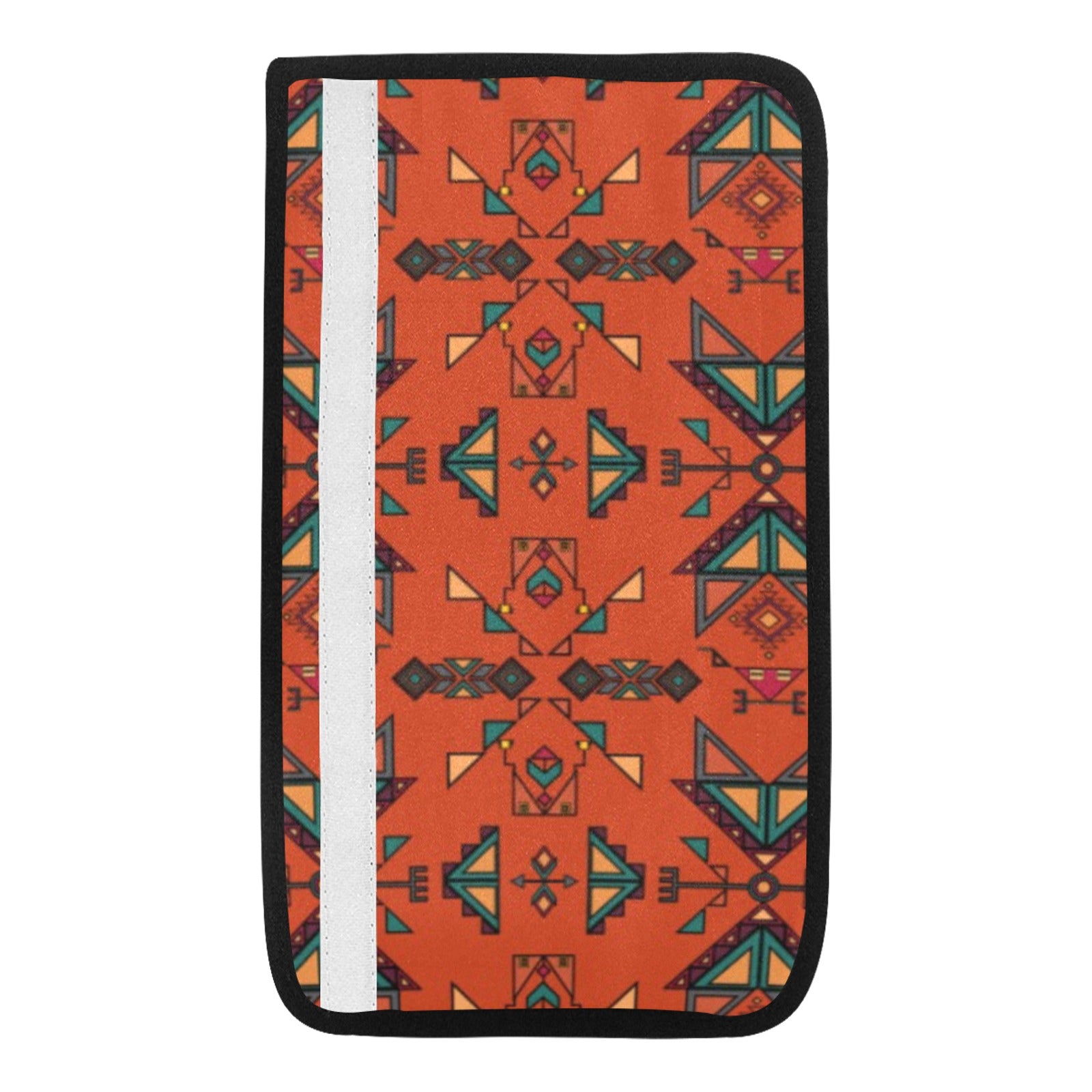 Arrow dawn Orange Car Seat Belt Cover 7''x12.6'' (Pack of 2)