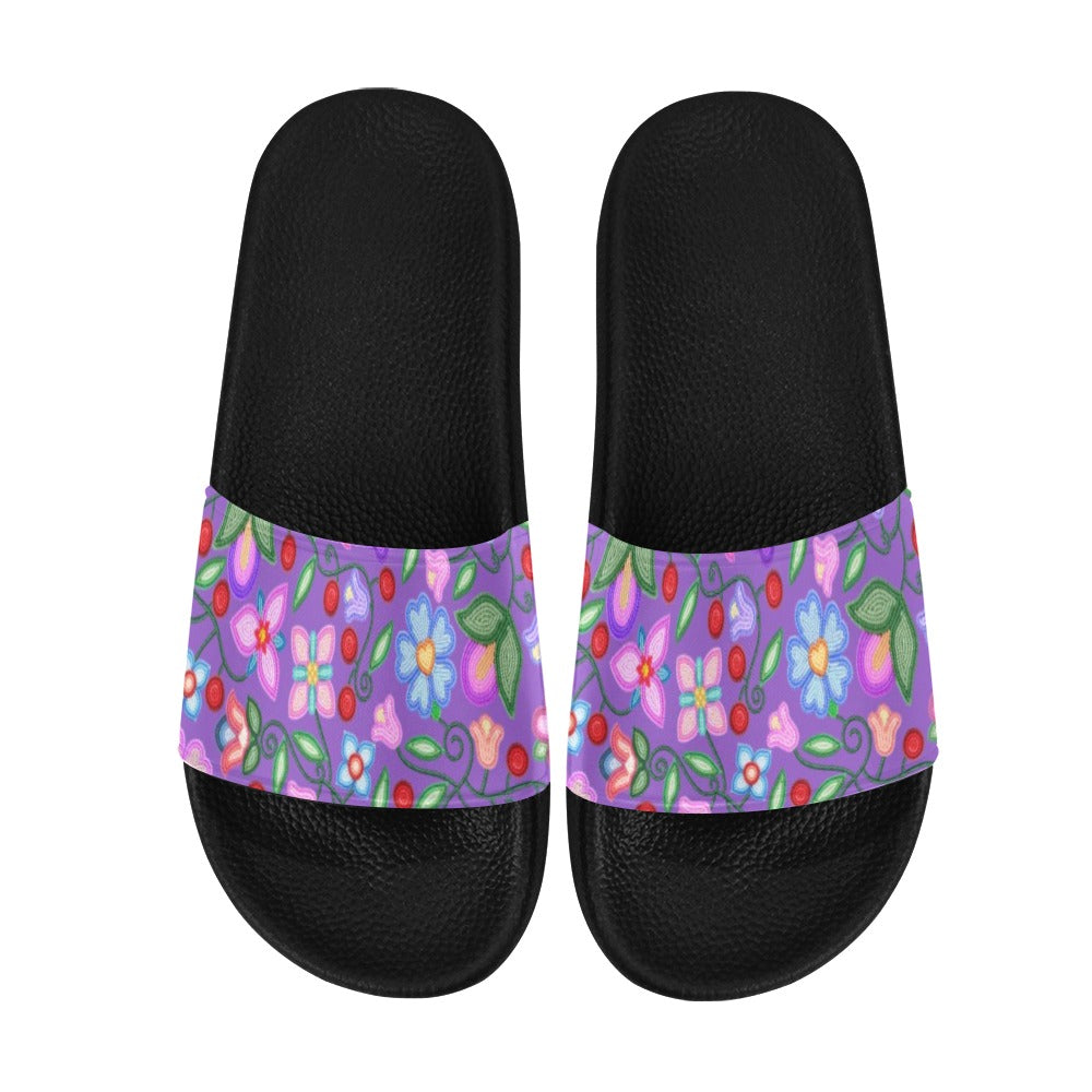 Petal Harmony Lavender Men's Slide Sandals