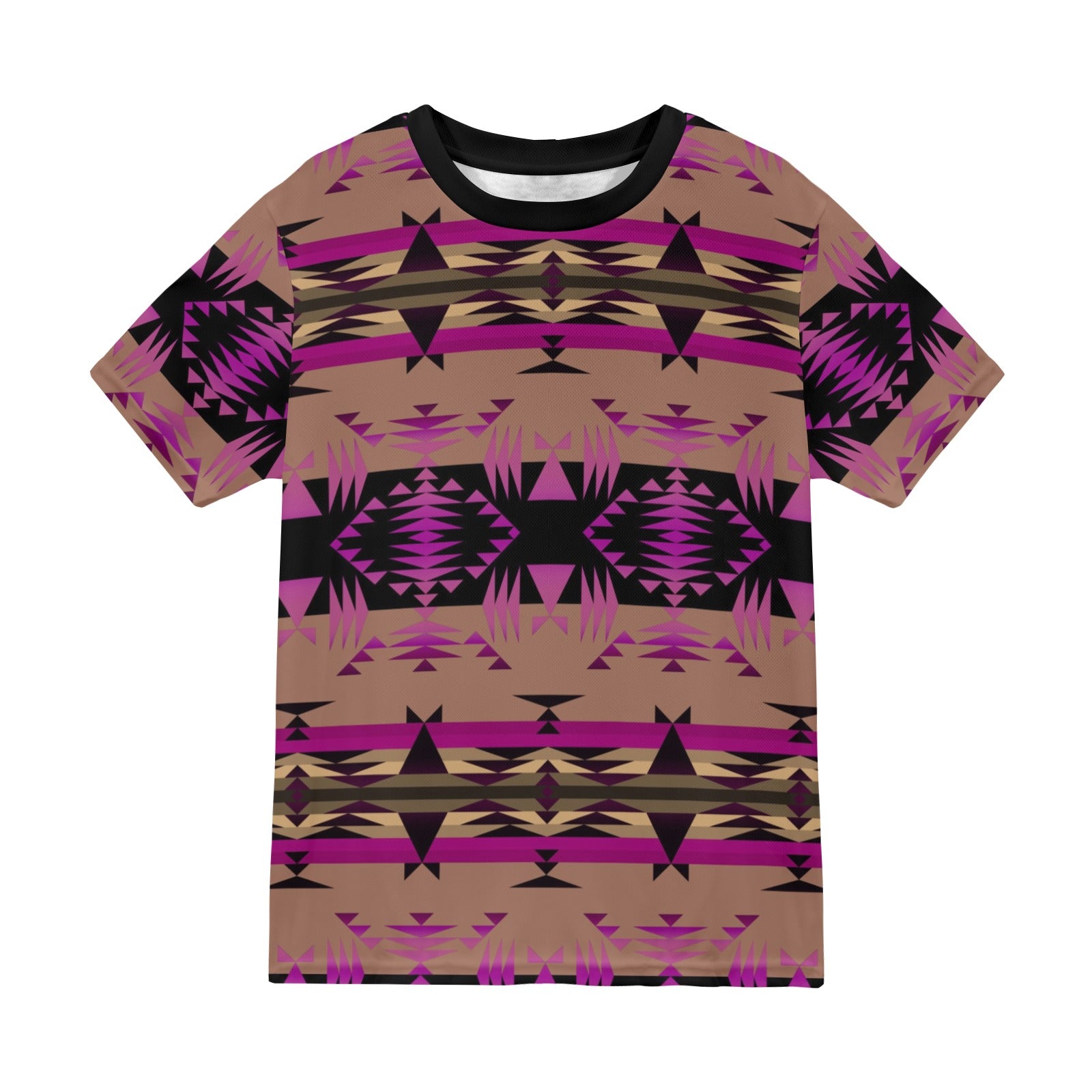 Between the Mountains Berry T-shirt for Men