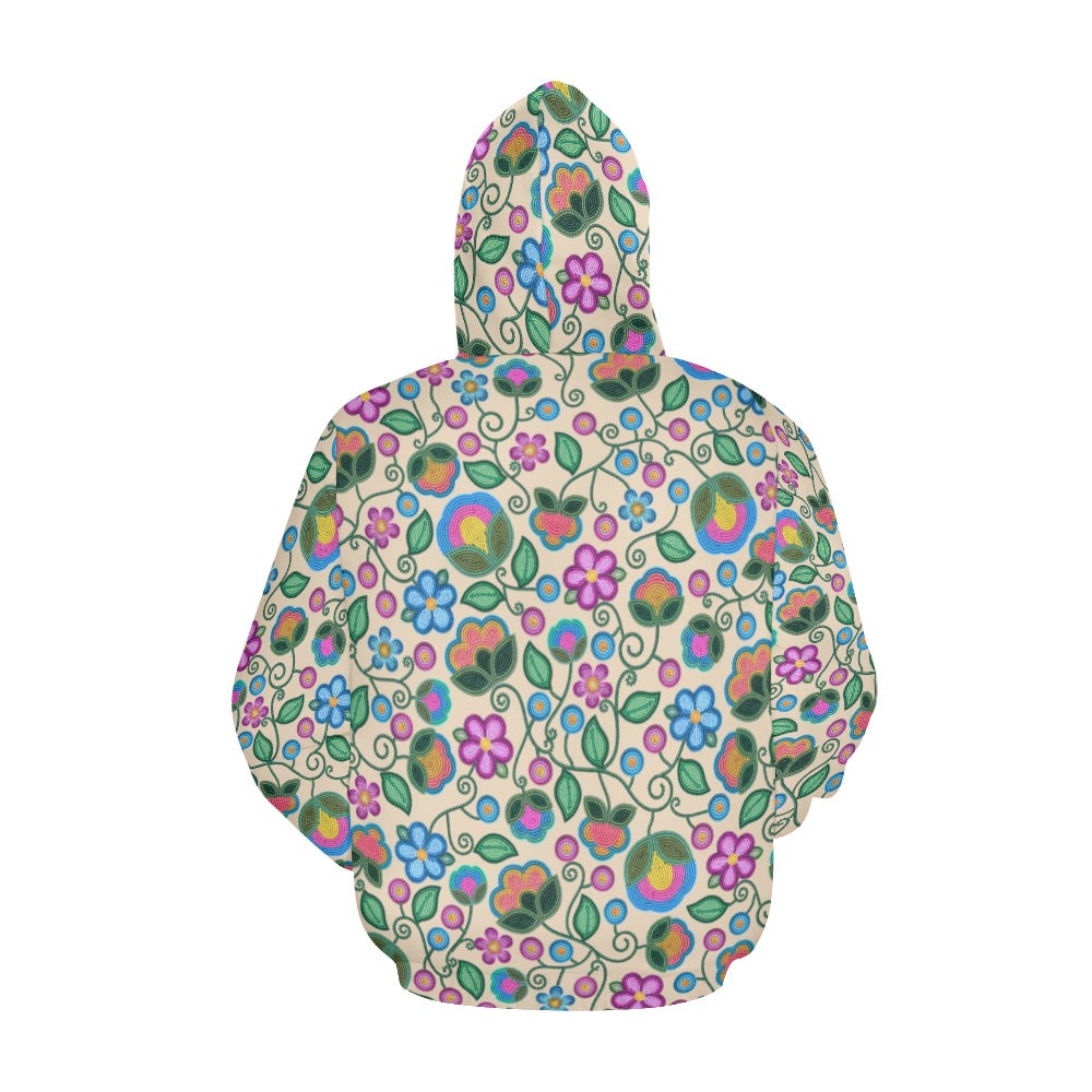 Turquoise Sunbeam Cream Hoodie for Men (USA Size)
