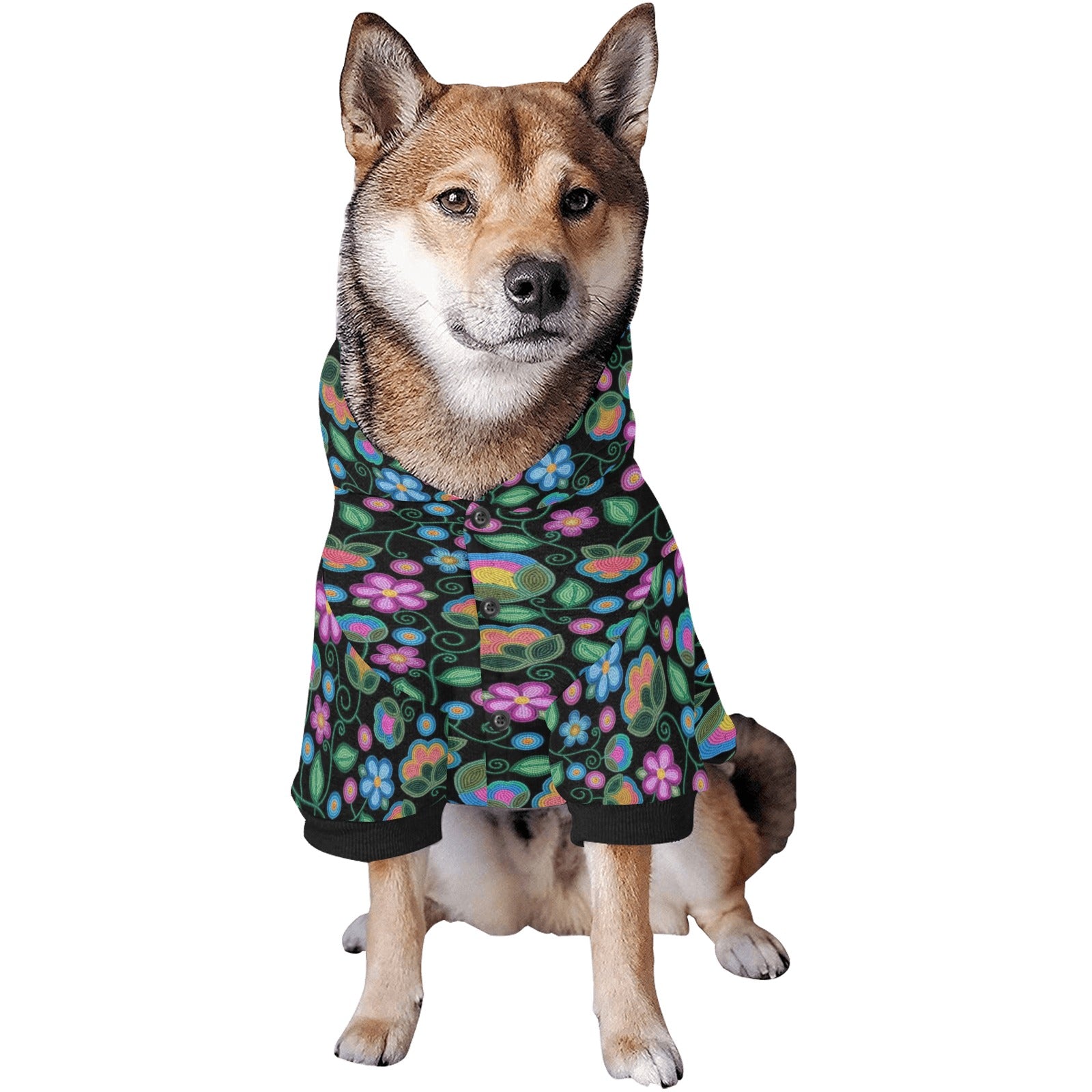 Turquoise Sunbeam Pet Dog Hoodie
