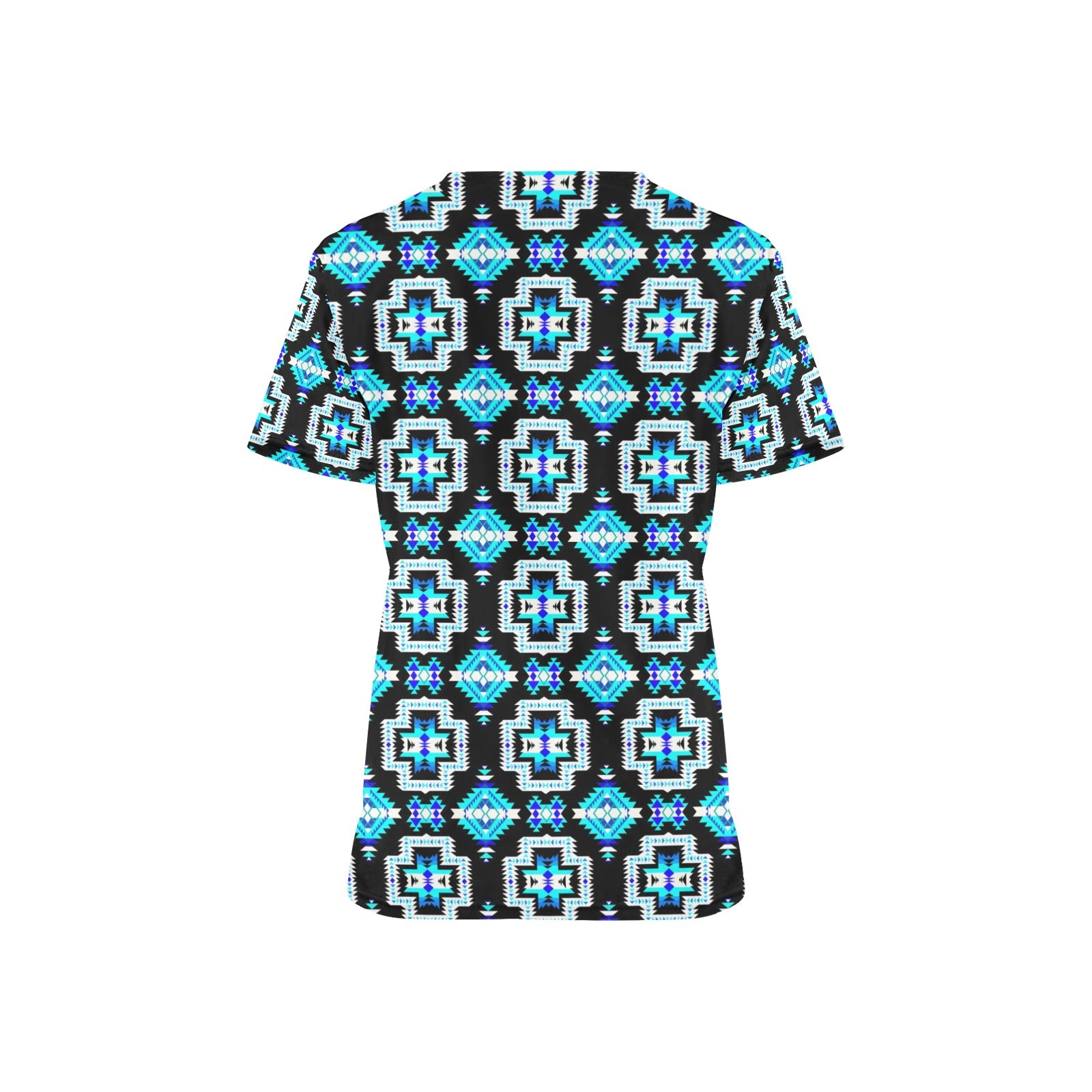 Pretty Blanket Cool Sky Scrub Top