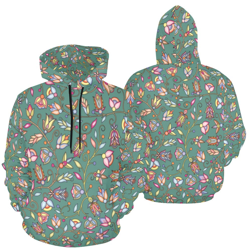 Buffalo Bloom Pond Reflection Hoodie for Men (USA Size)