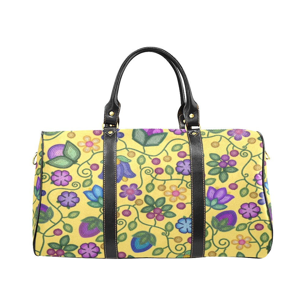 Bloom Uplift Yellow Waterproof Travel Bag/Small