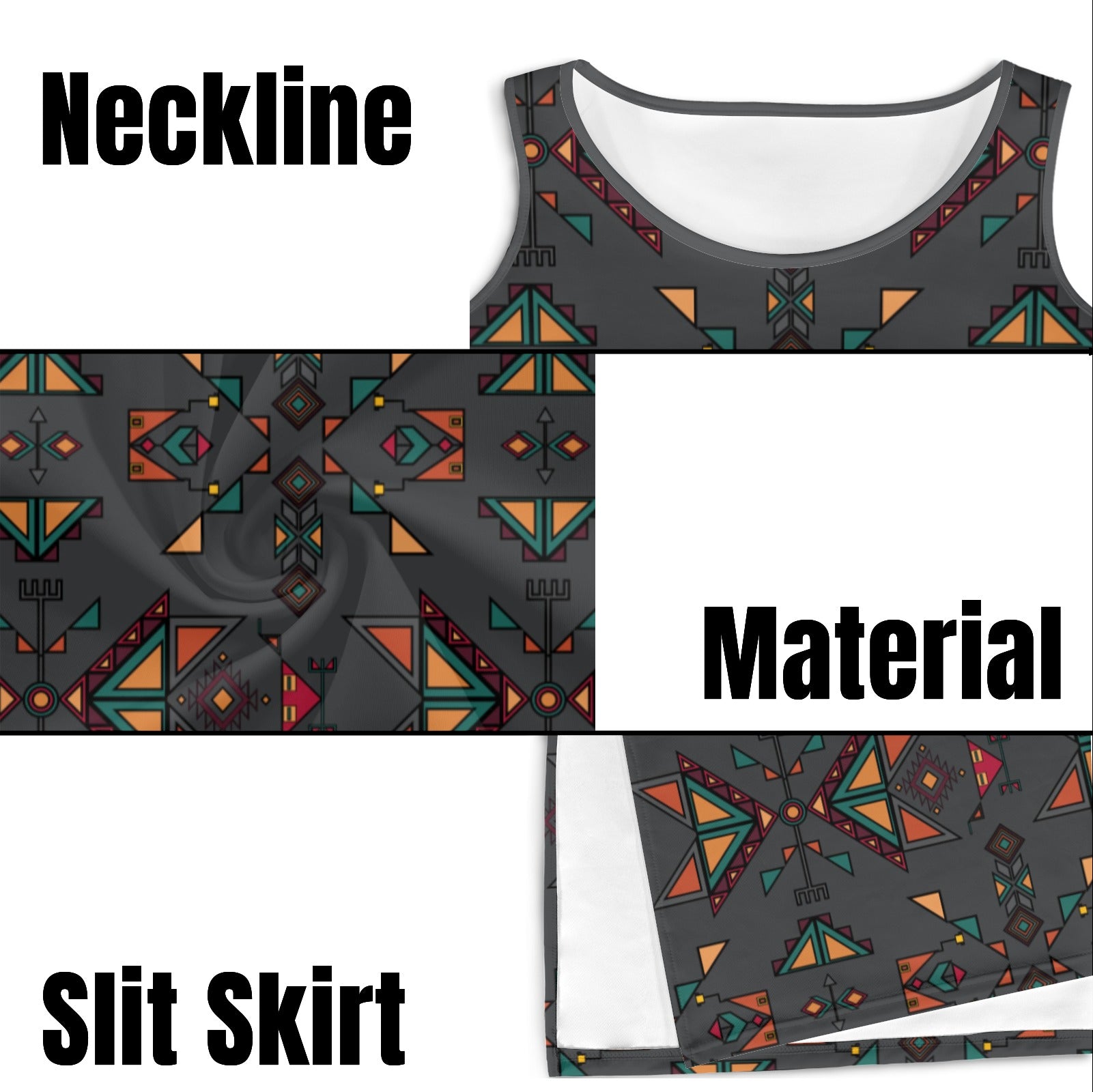 Arrow Dawn Gray Phaedra Sleeveless Open Fork Long Dress