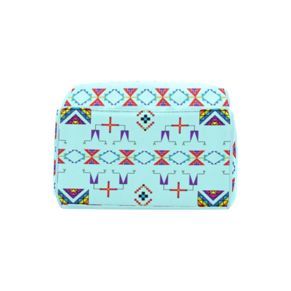 Rainy Chief Rainbow Robin Egg Multi-Function Diaper Backpack/Diaper Bag