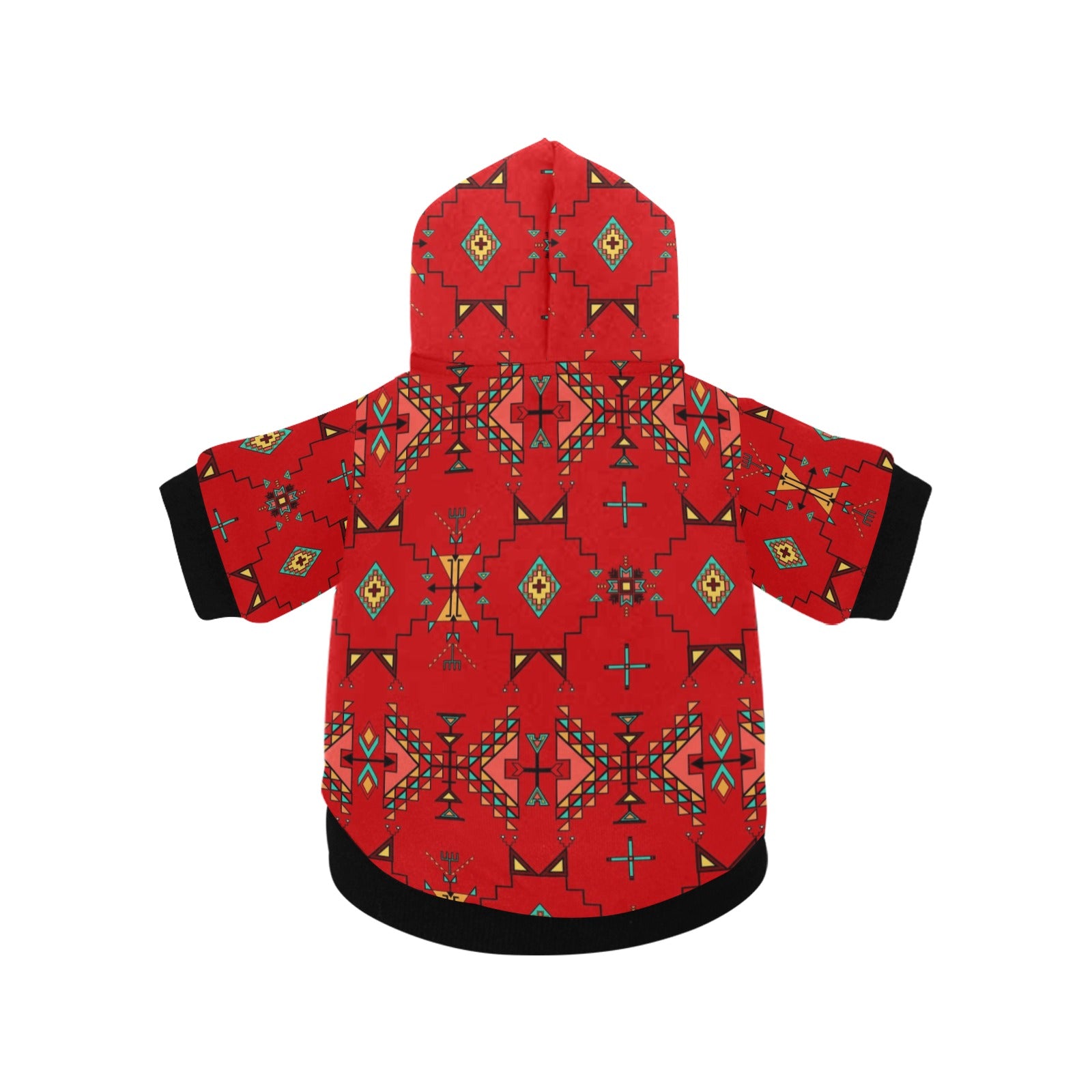Thunder Flight Red Pet Dog Hoodie