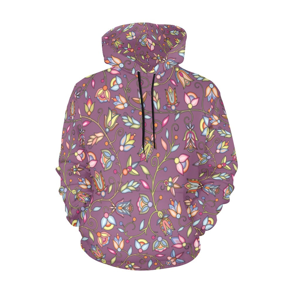 Buffalo Bloom Blush Hoodie for Men (USA Size)