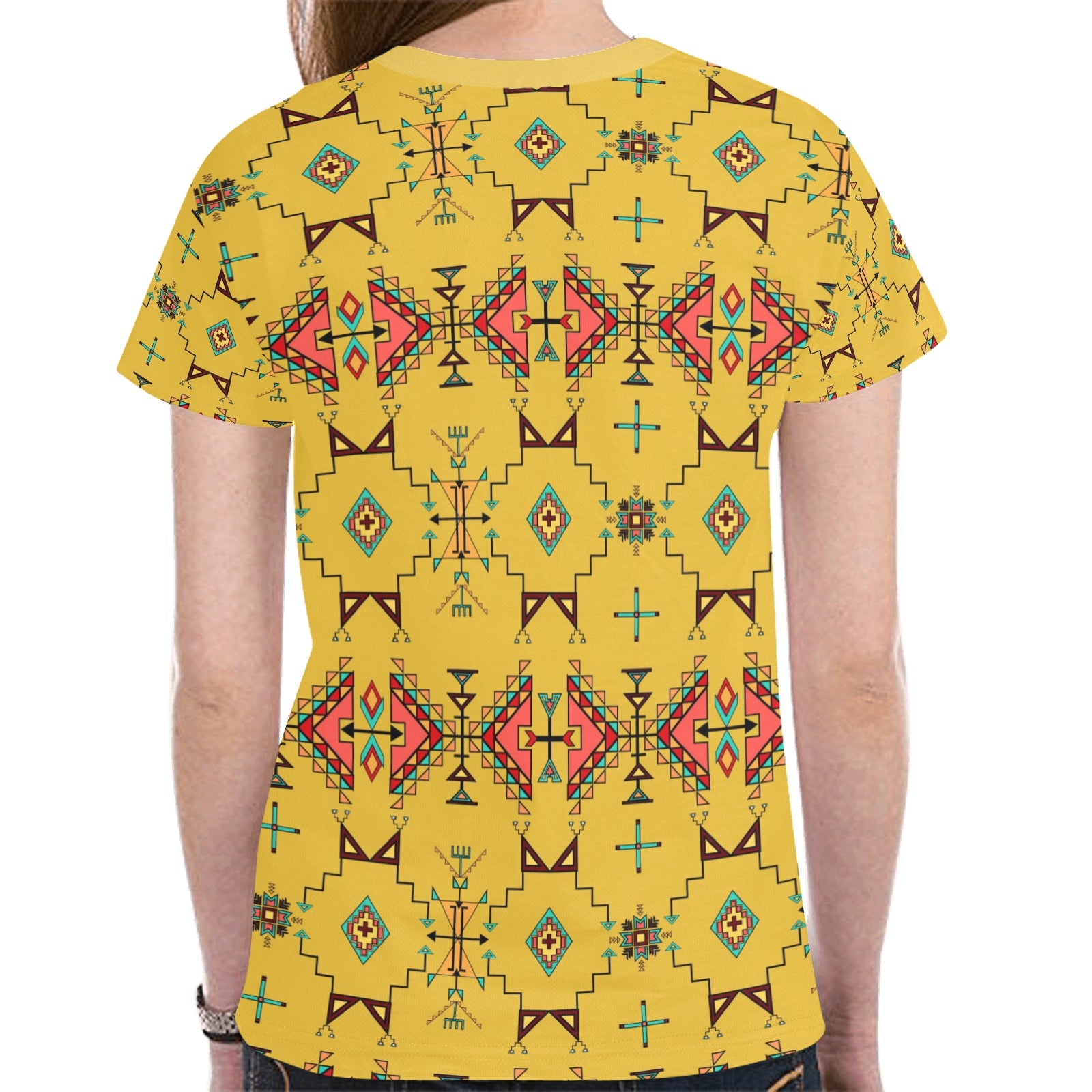 Thunder Flight Yellow T-shirt for Women
