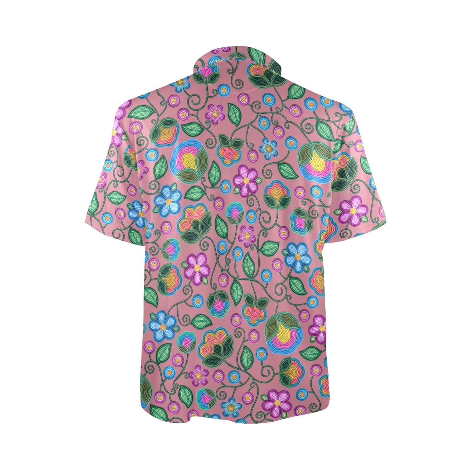 Turquoise Sunbeam Peach Polo Shirt