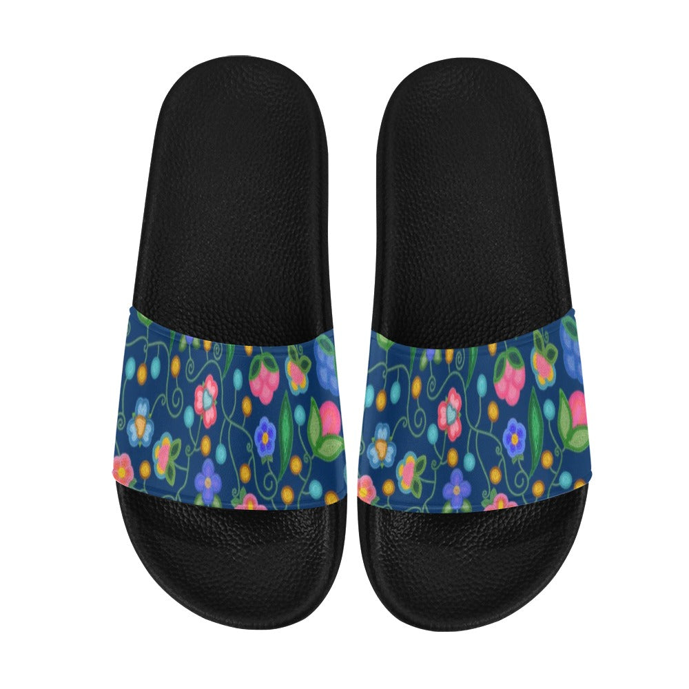Skyberry Serenade Navy Men's Slide Sandals