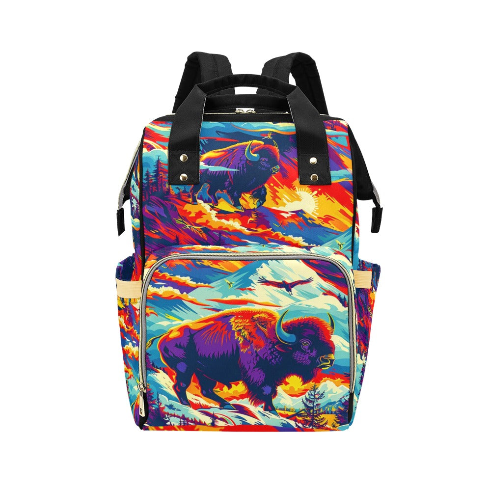 Buffalo Bluff Multi-Function Diaper Backpack/Diaper Bag
