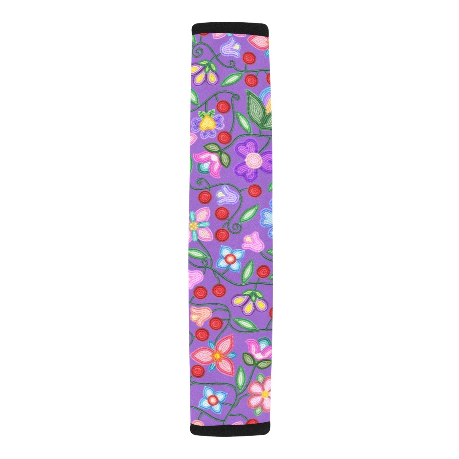 Petal Harmony Lavender Car Seat Belt Cover 7''x12.6'' (Pack of 2)
