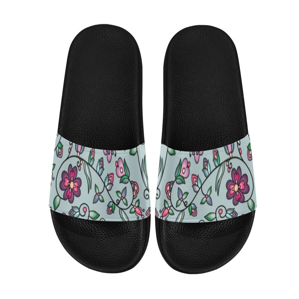 Amber Evening Garland Turquoise Women's Slide Sandals