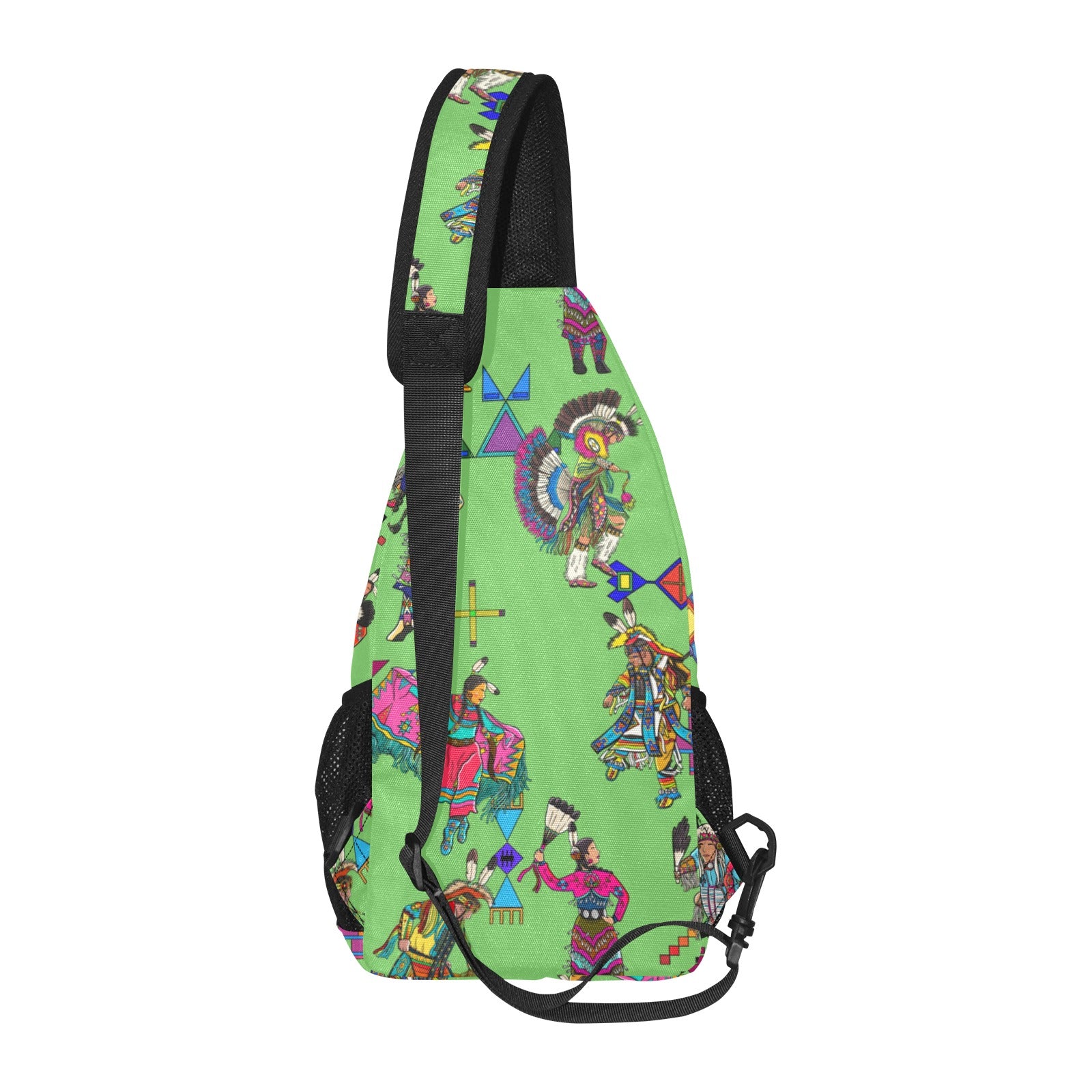 Grand Entry Dancers Grass Chest Bag