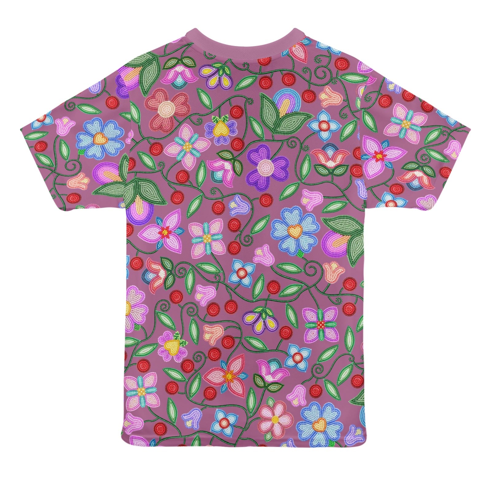 Petal Harmony Dusty Rose T-shirt for Women