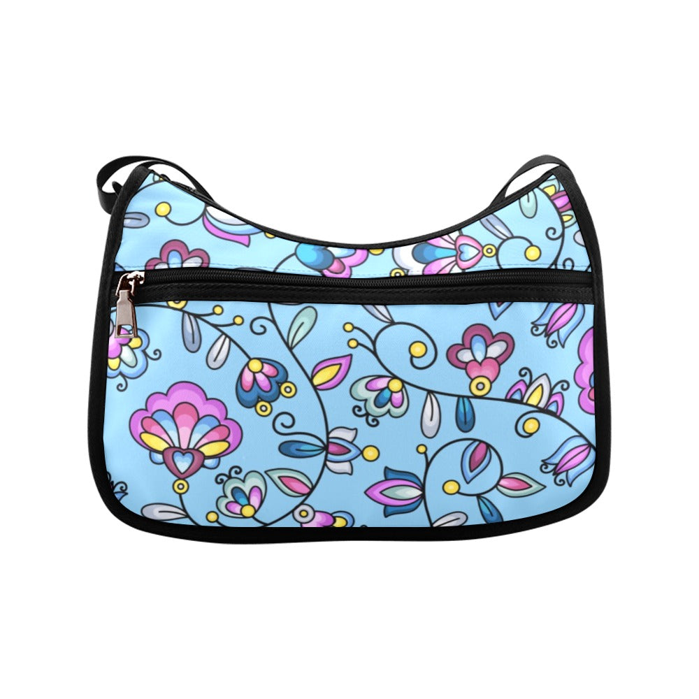 Autumn Bundle Blessing Blue Crossbody Bag
