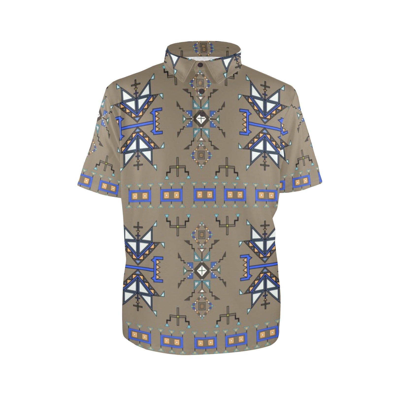 Eagle Strike Brown Polo Shirt