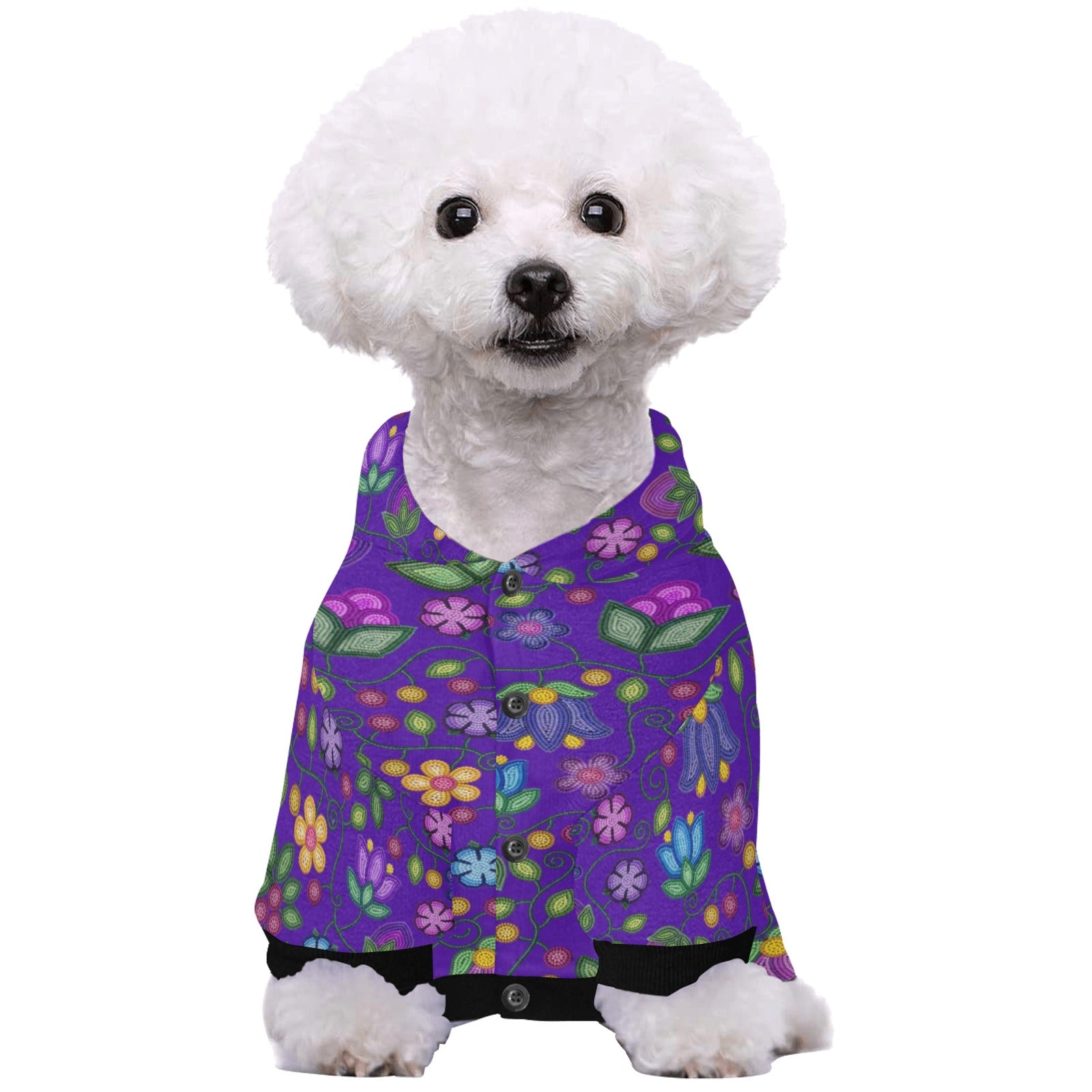 Bloom Uplift Indigo Pet Dog Hoodie