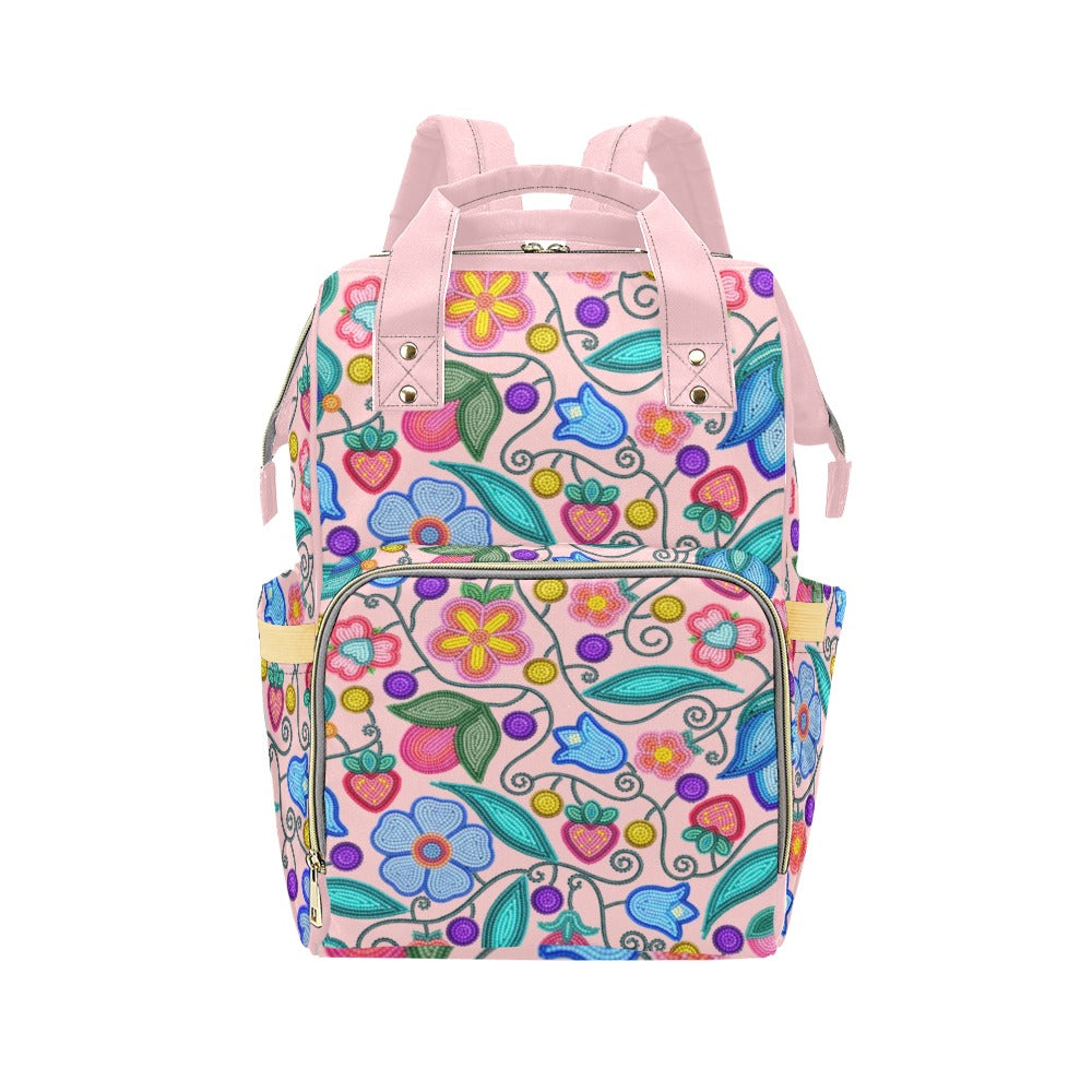 Sweet Offering Pink Multi-Function Diaper Backpack/Diaper Bag