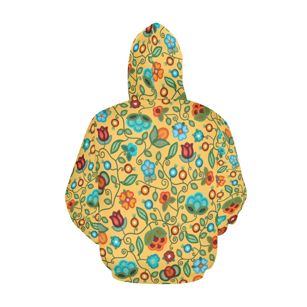 Prairie Fire Petals Honey Hoodie for Men (USA Size)