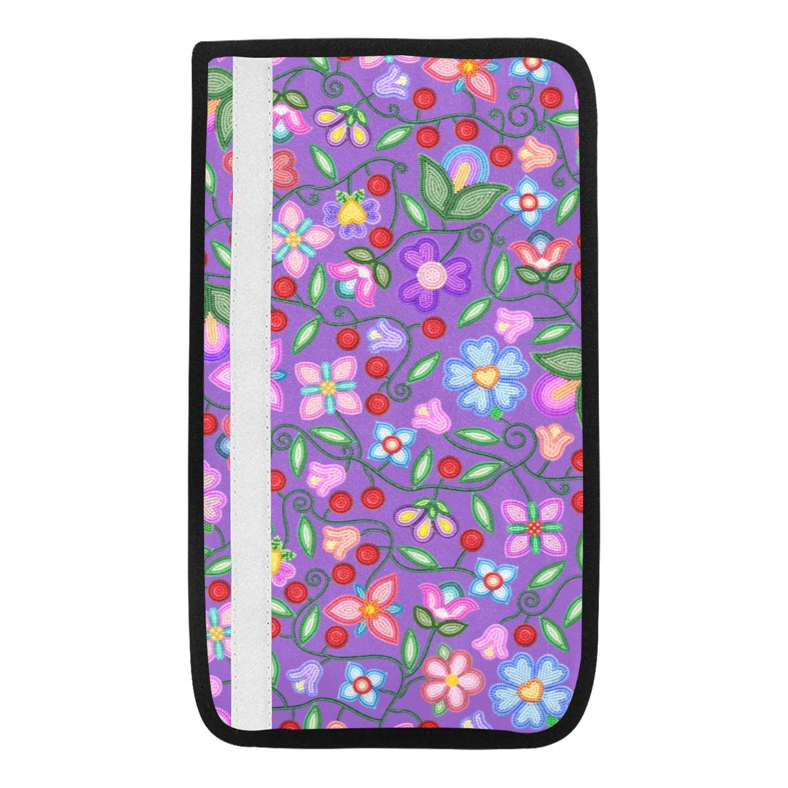 Petal Harmony Lavender Car Seat Belt Cover 7''x12.6'' (Pack of 2)