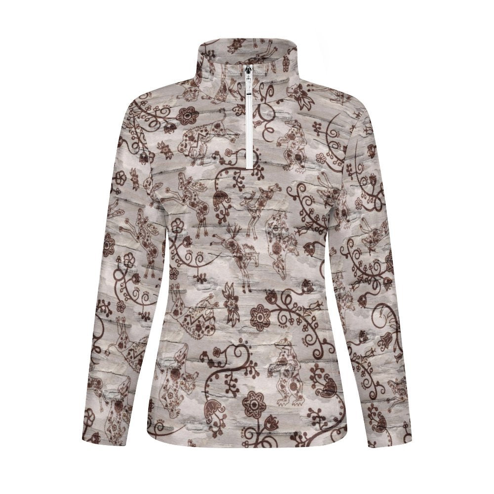 Forest Medley Long Sleeve Yoga Shirt