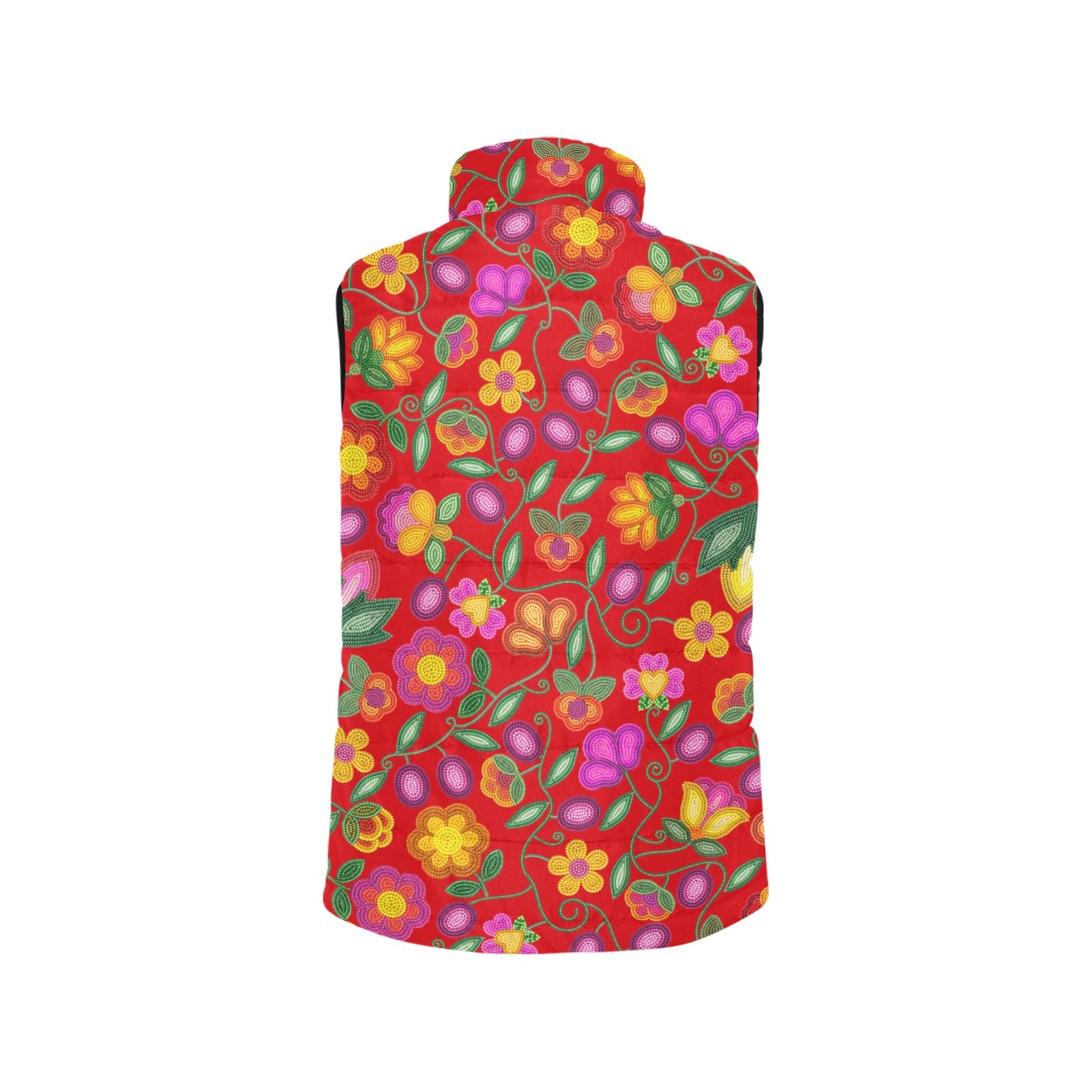 Boreal Bounty Red Women's Padded Vest Jacket