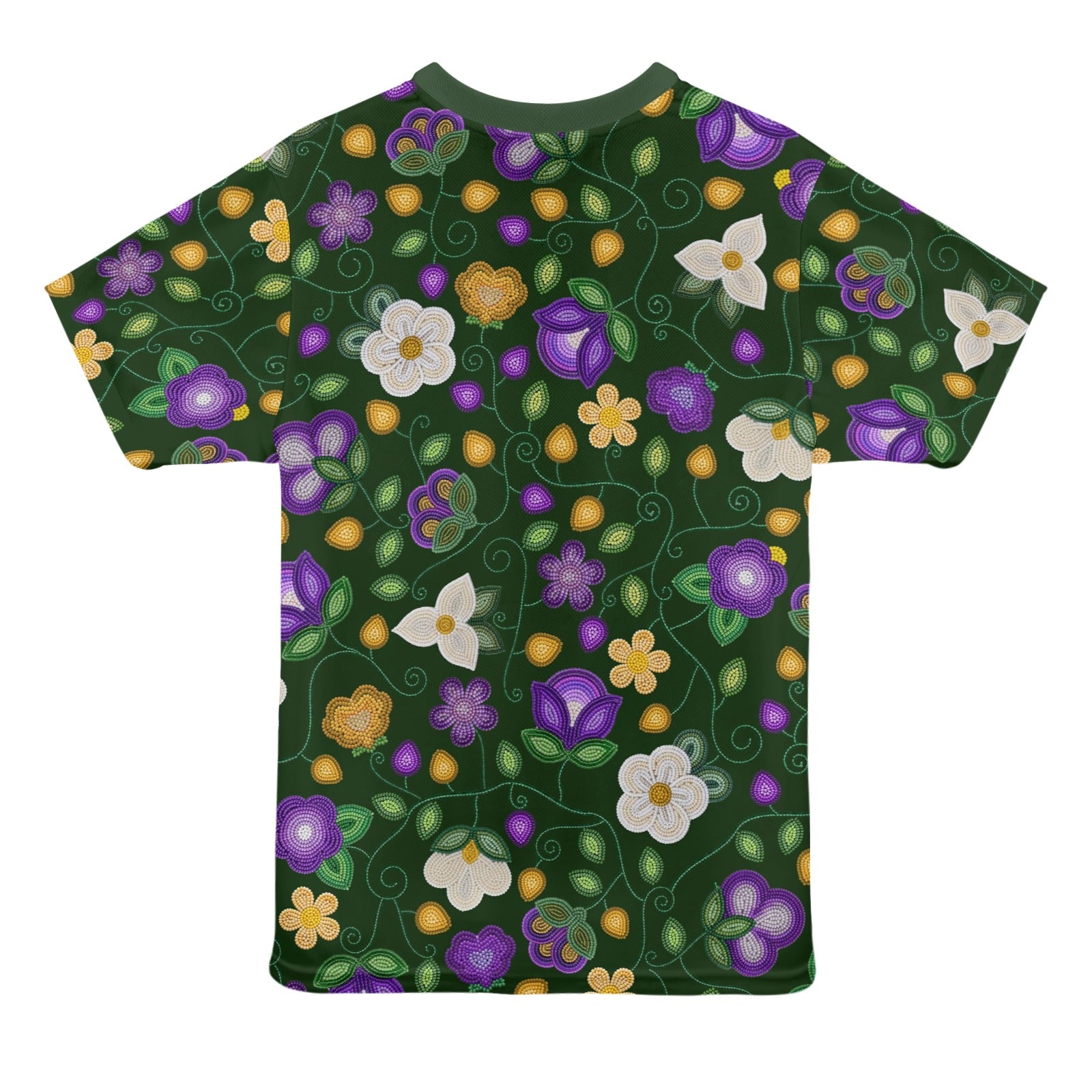 Midnight Moss Bloom Forest T-shirt for Women