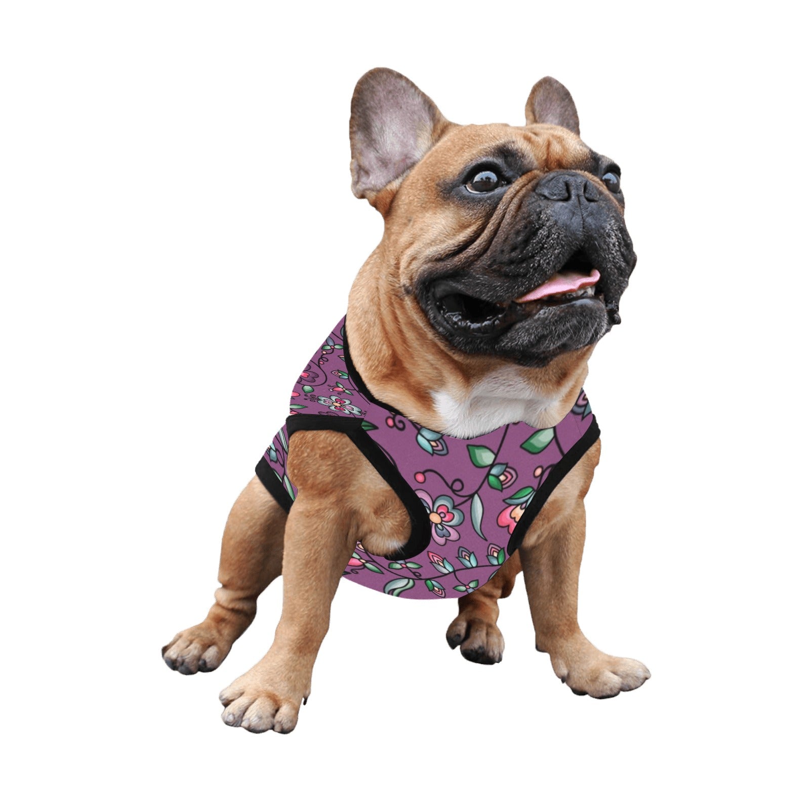 Amber Evening Garland Purple Pet Tank Top