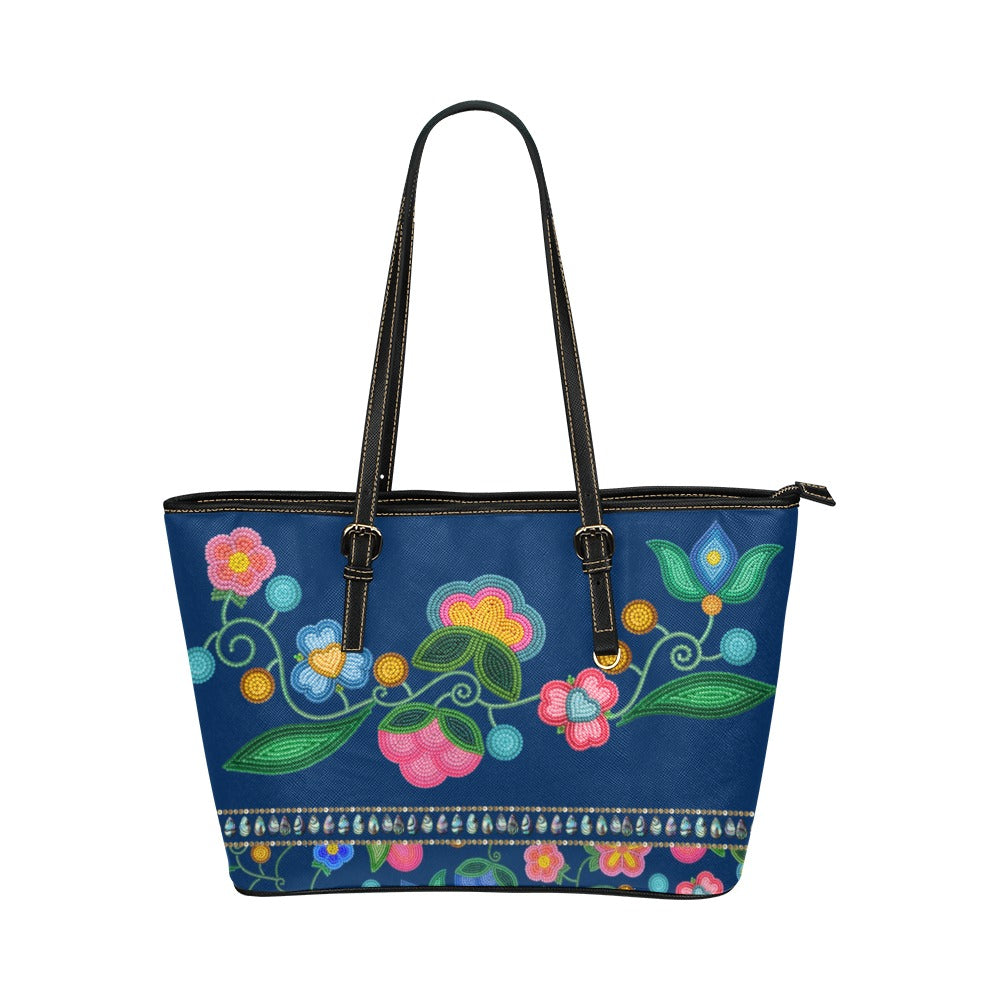 Skyberry Serenade Leather Tote Bag/Large