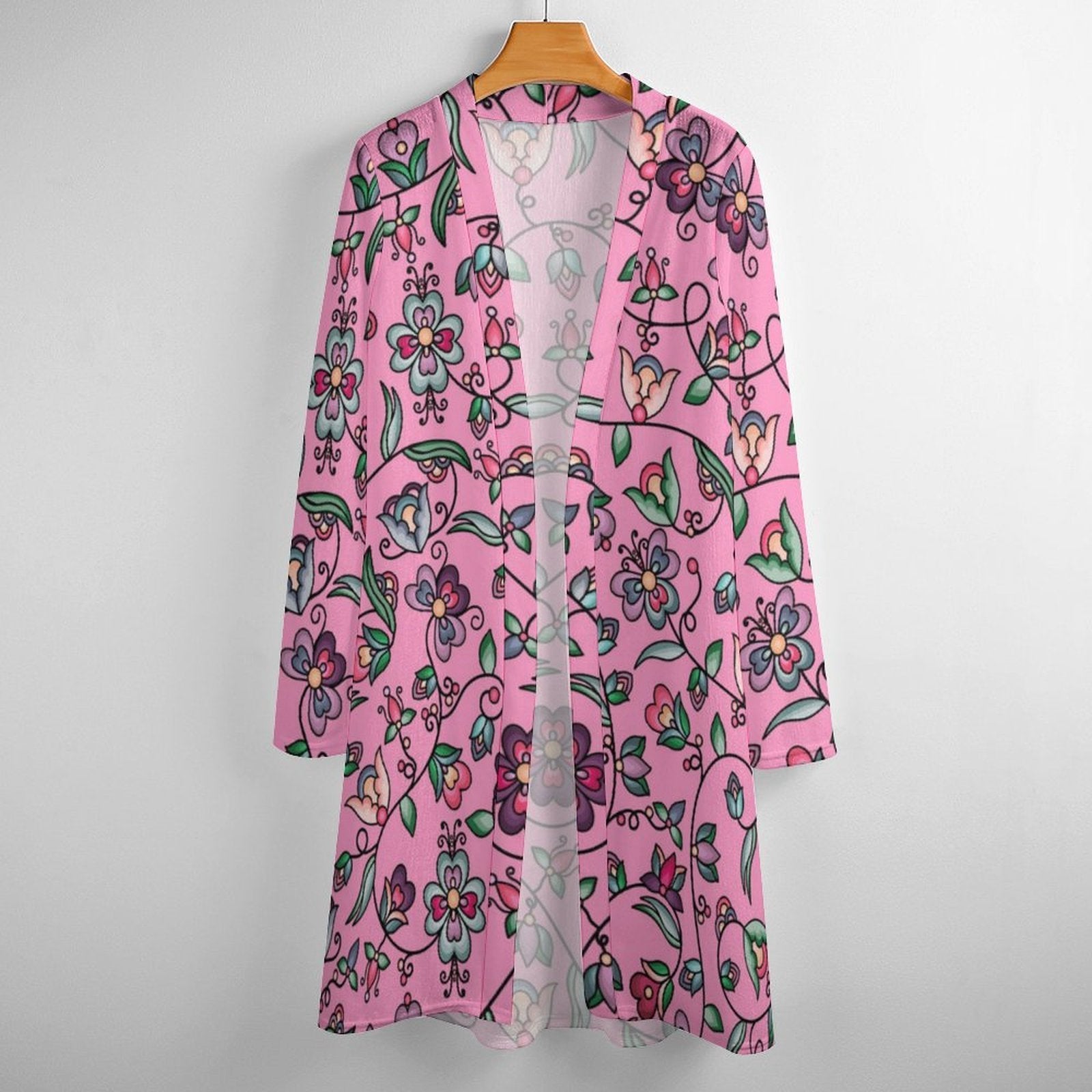 Amber Evening Garland Pink Cardigan
