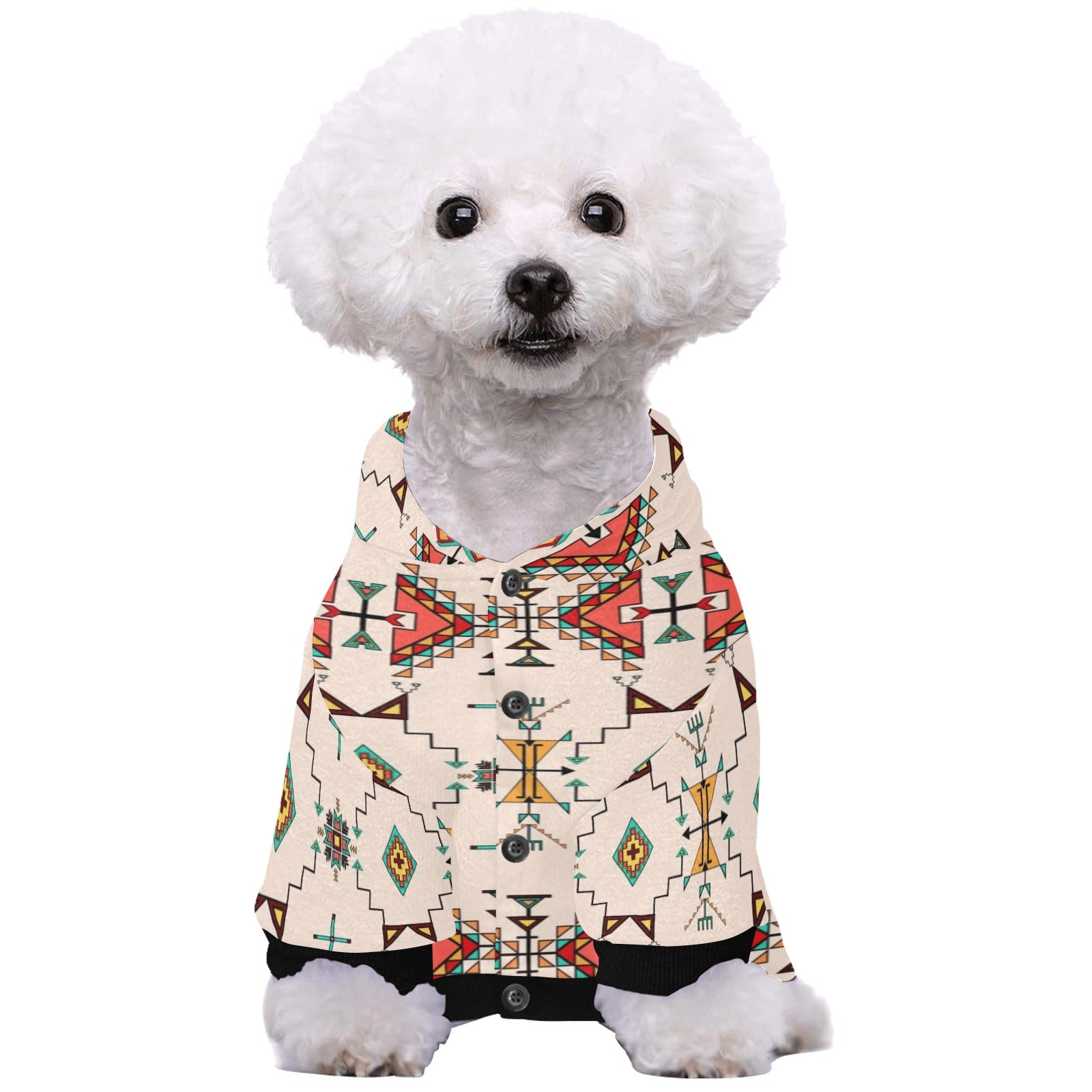 Thunder Flight Cream Pet Dog Hoodie