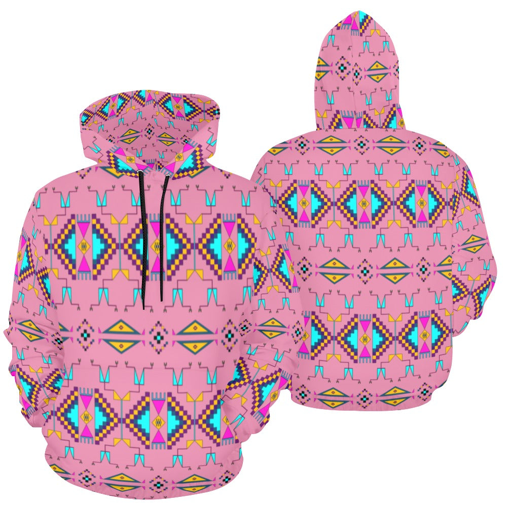 Rite of Passage Pink Hoodie for Men (USA Size)