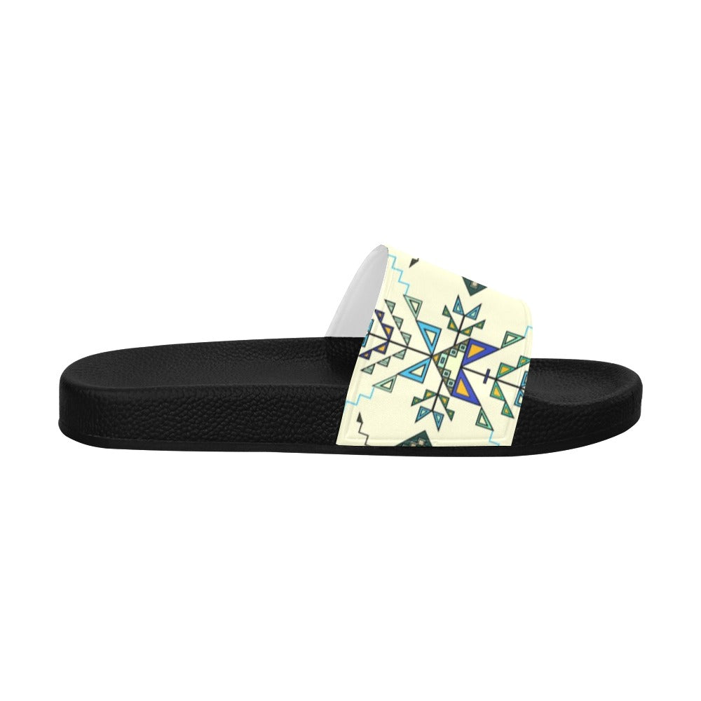 Bear Shield Cream Women's Slide Sandals
