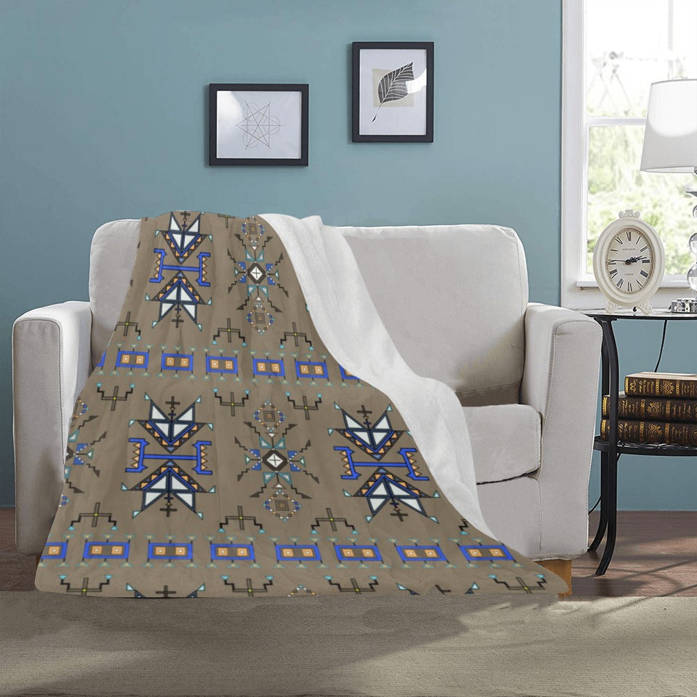 Eagle Strike Brown Ultra-Soft Micro Fleece Blanket 40"x50"