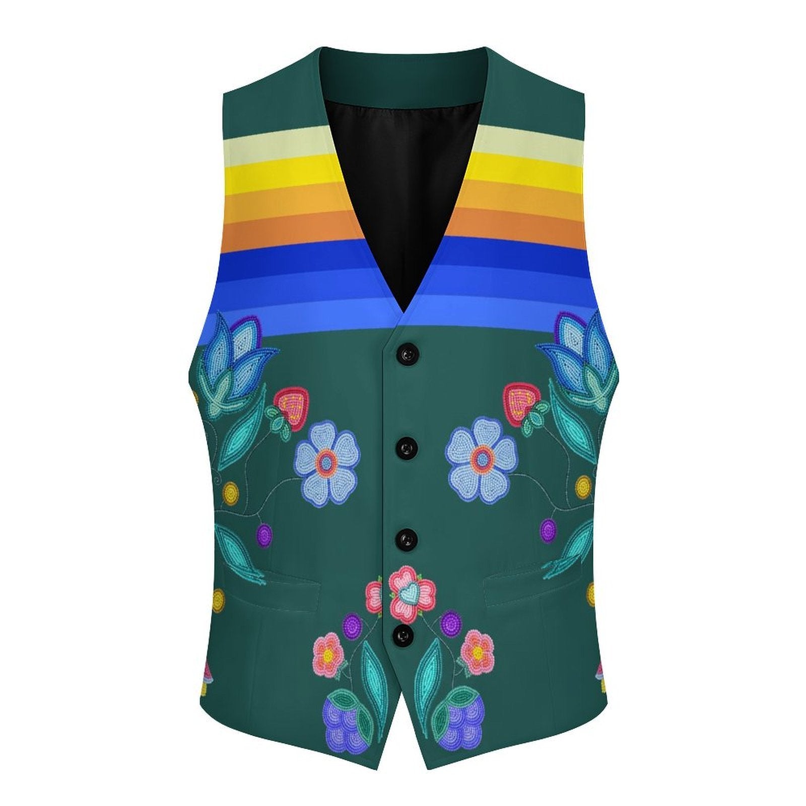 Bear Harvester Men's Sleeveless Suit Vest