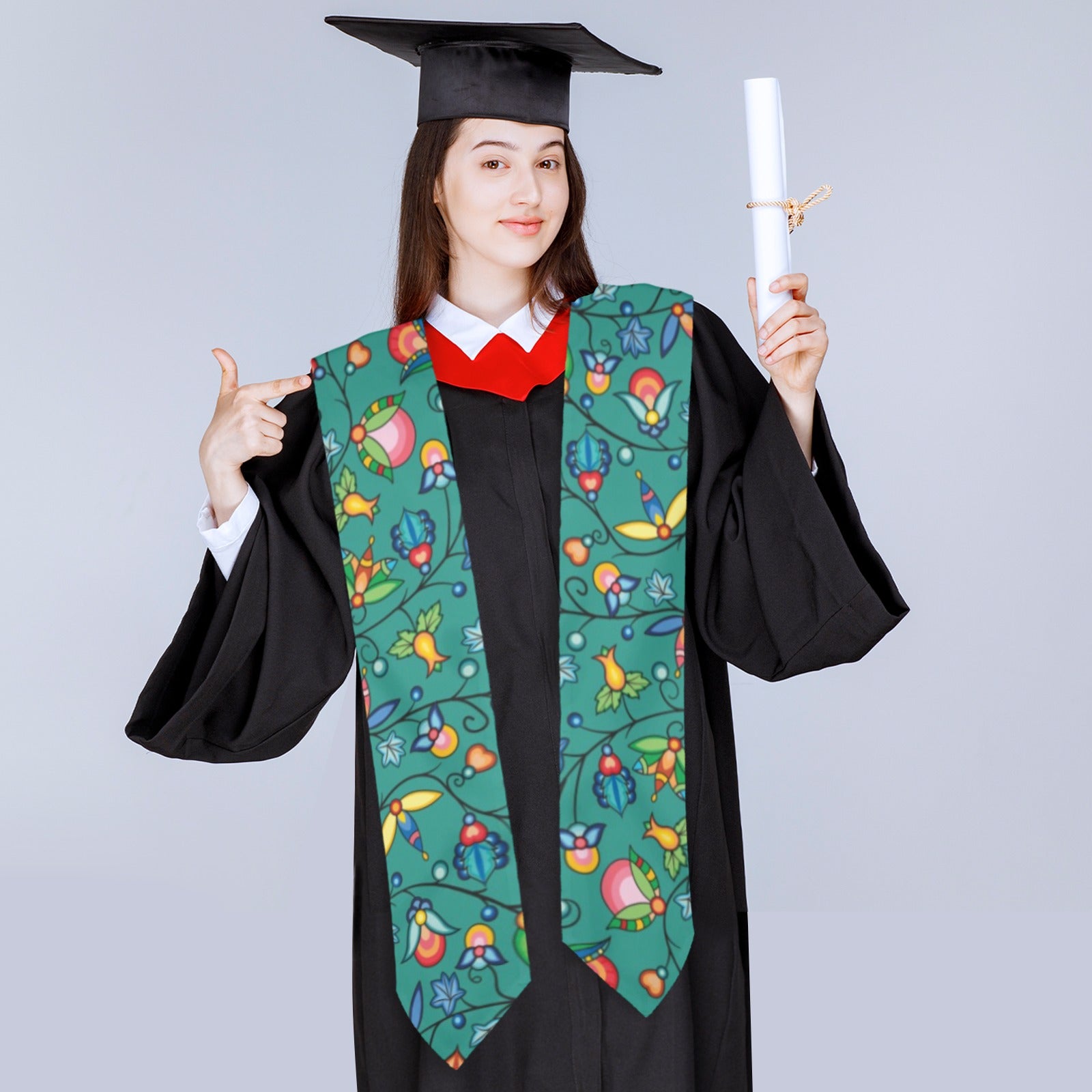 Prairie Plains Spirit Afternoon Sky Graduation Stole